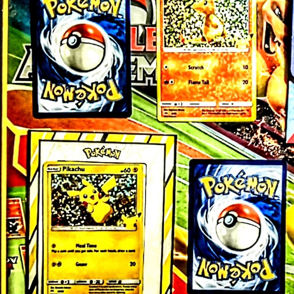 Pokémon Mcdonald's 25th Anniversary Holographic Set